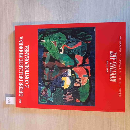 OPERE DELL'ARTE MODERNA E CONTEMPORANEA alinari treccani maccari MEETING ART - copertina