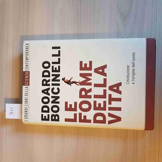 Le FORME DELLA VITA evoluzione e origine uomo EDOARDO BONCINELLI 2007 PANORAMA - Edoardo Boncinelli - copertina