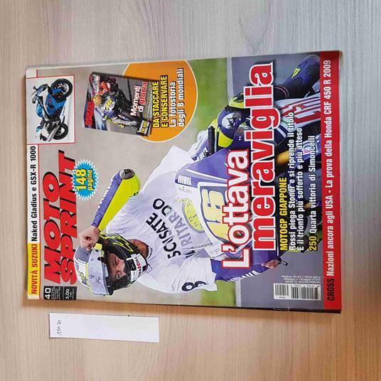 MOTO SPRINT - 2008 - 40 - L'OTTAVA MERAVIGLIA - motori, corse, moto gp - copertina