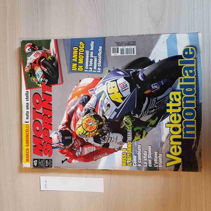 MOTO SPRINT - 2008 - 45 - VENDETTA MONDIALE - motori, corse, moto gp - copertina
