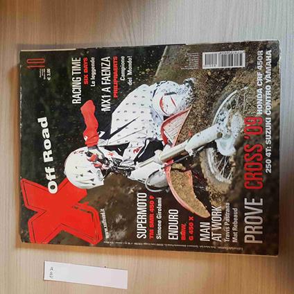X OFF ROAD - 2008 - 10 - PROVE CROSS '09 - motori, corse, moto gp - copertina