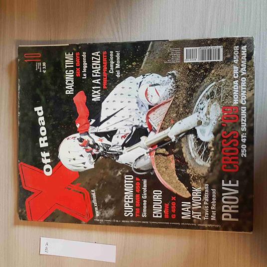 X OFF ROAD - 2008 - 10 - PROVE CROSS '09 - motori, corse, moto gp - copertina