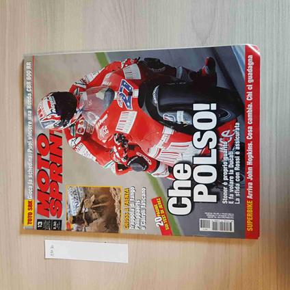 MOTO SPRINT - 2009 - 13 - CHE POLSO! - motori, corse, moto gp - copertina