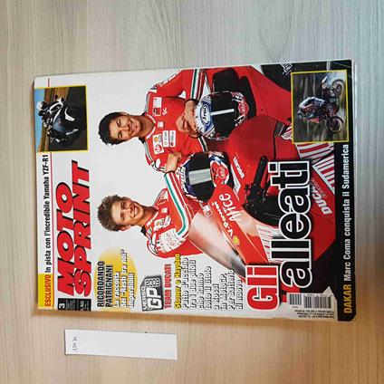 MOTO SPRINT - 2009 - 3 - GLI ALLEATI - motori, corse, moto gp - copertina