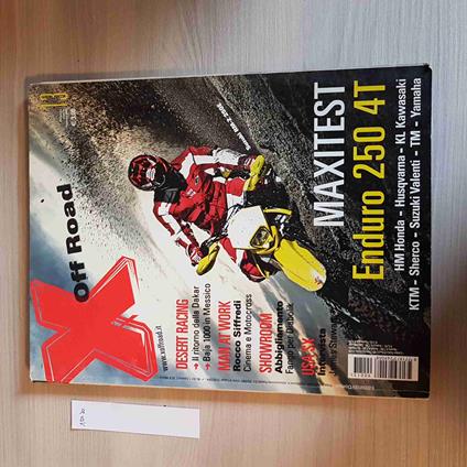 X OFF ROAD - 2009 - 13 - MAXITEST ENDURO 250 4T - motori, corse, moto gp - copertina
