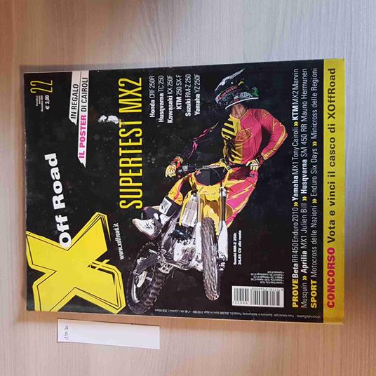 X OFF ROAD - 2009 - SUPERTEST MX2 - motori, corse, moto gp - copertina