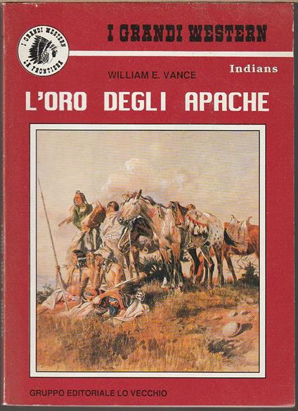 L' oro degli Apache - William Vance - copertina