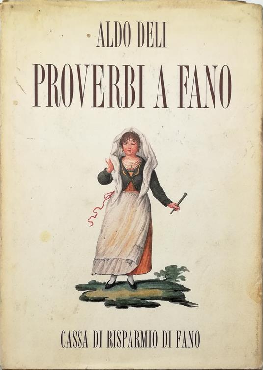 Proverbi a Fano - Aldo D'Elia - copertina