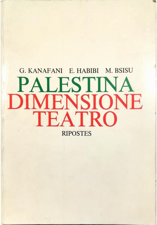 Palestina dimensione teatro - copertina