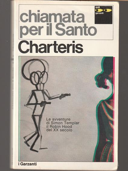 Chiamata per il Santo - Leslie Charteris - copertina