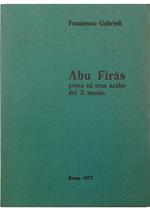 Abu Firas Poeta ed eroe arabo del X secolo
