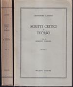 Scritti critici e teorici Edizione, introduzione e commento a cura di Roberto Cardini Volume I Testi - Volume II Varianti e commento