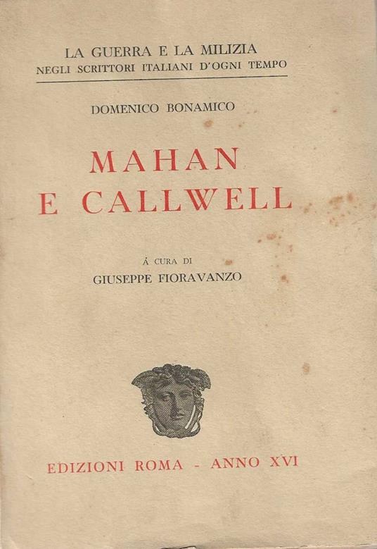 Mahan e Callwell - Domenico Bonamico - copertina