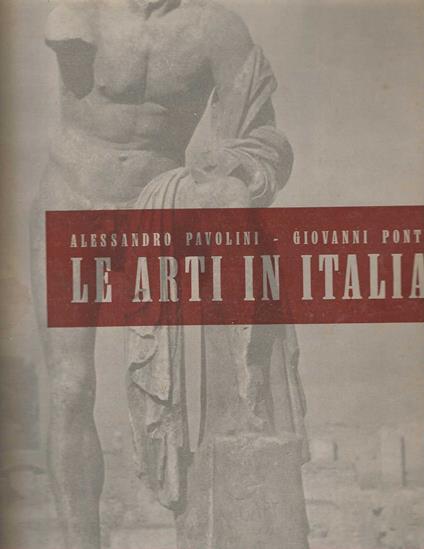 Le arti in Italia - copertina