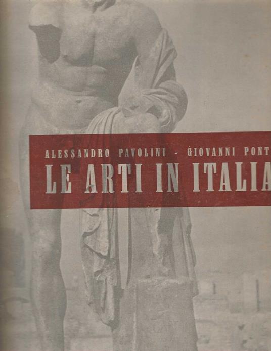Le arti in Italia - copertina