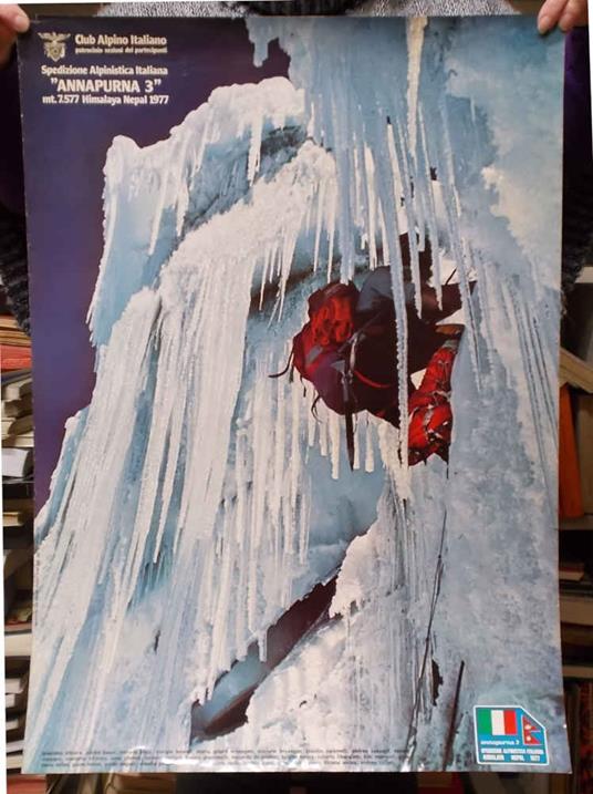 Spedizione Alpinistica Italiana "Annapurna 3" mt. 7577 Himalaya - Nepal 1977 - copertina