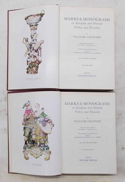 Marks & Monograms on European and Oriental Pottery and Porcelain - copertina