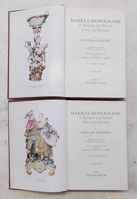 Marks & Monograms on European and Oriental Pottery and Porcelain - copertina