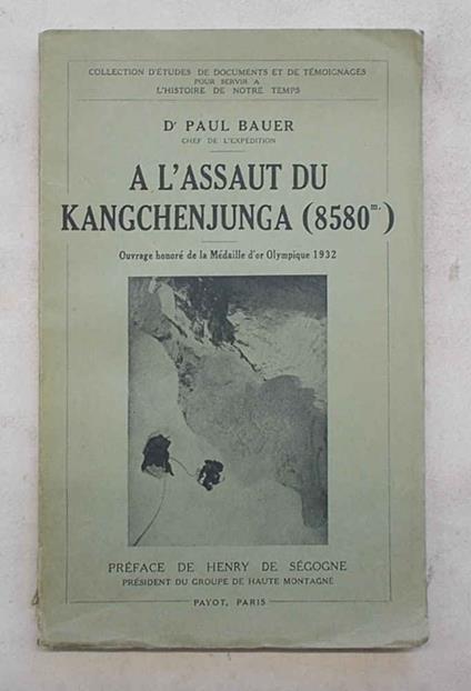 A l'assaut du Kangchenjunga (8580 m.) - copertina
