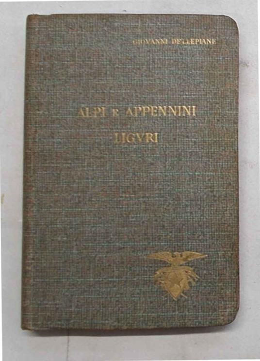 Guida per le escursioni nelle Alpi e Appennini Liguri - copertina