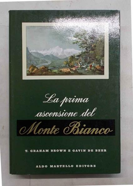 prima ascensione del Monte Bianco - copertina