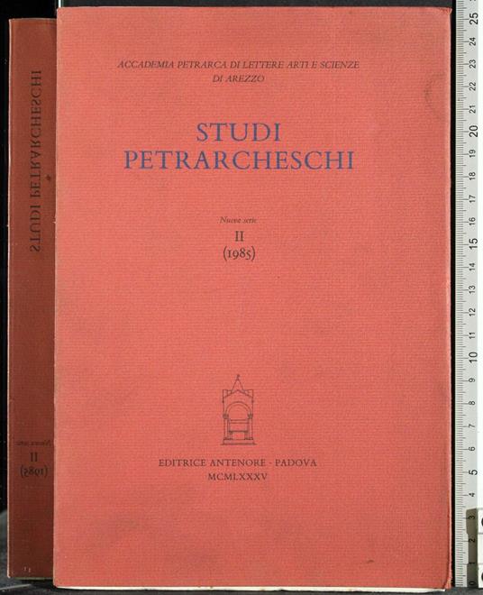 Studi Petrarcheschi II - copertina