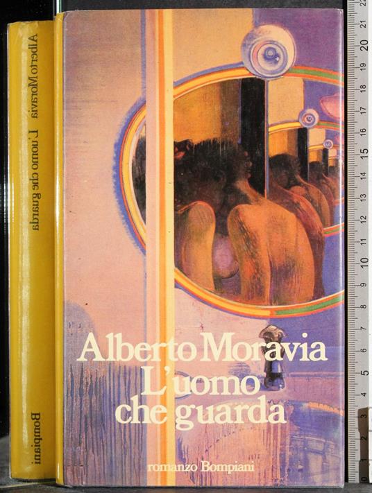 L' uomo che guarda - Alberto Moravia - copertina