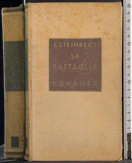 battaglia - John Steinbeck - copertina