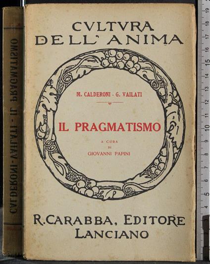Il pragmatismo - copertina