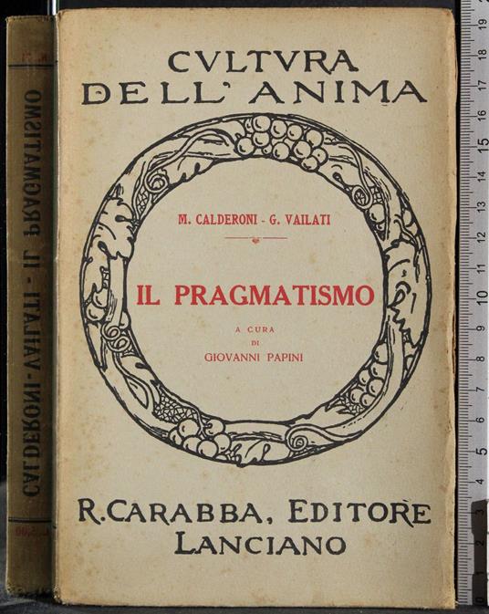 Il pragmatismo - copertina