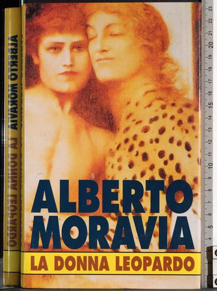 donna leopardo - Alberto Moravia - copertina