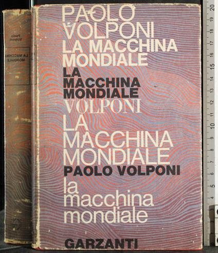 macchina mondiale - Paolo Volponi - copertina