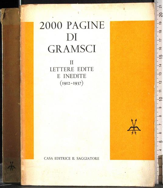 2000 pagine di  Gramsci. Vol 2 - copertina