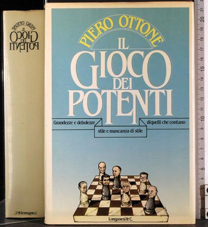 Il gioco dei potenti - Piero Ottone - copertina