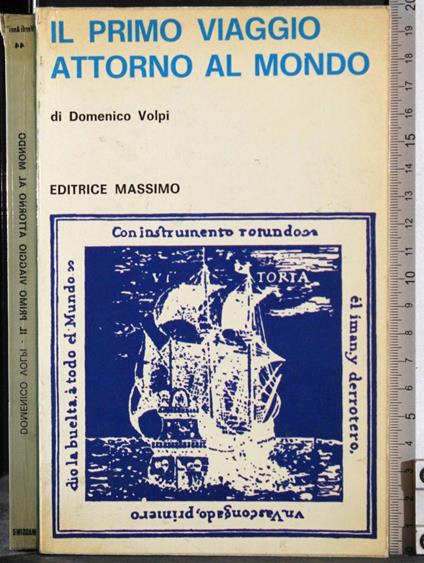 Il primo viaggio attorno al mondo - Domenico Volpi - copertina