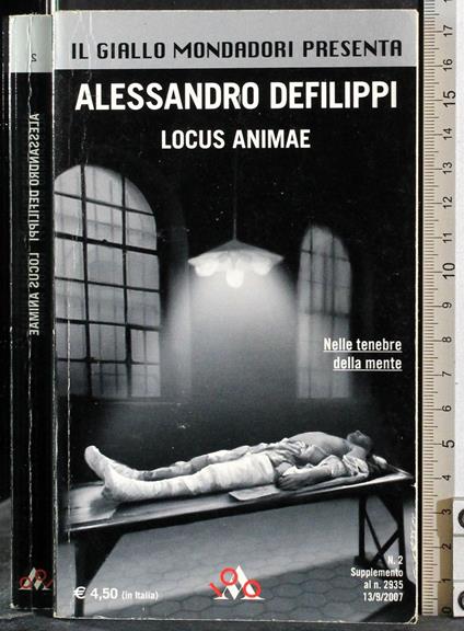 òocus Animae - Alessandro Defilippi - copertina