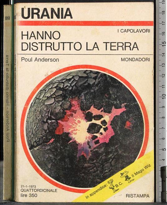 Hanno distrutto la Terra - Poul Anderson - copertina