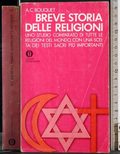 Breve storia delle religioni - Alan C. Bouquet - copertina