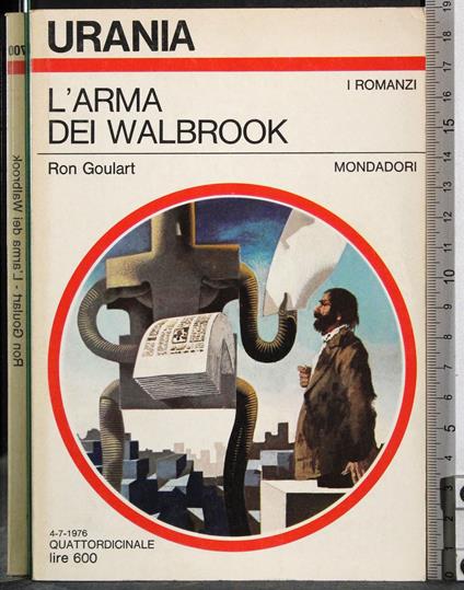 L' arma dei walbrook - Ron Goulart - copertina