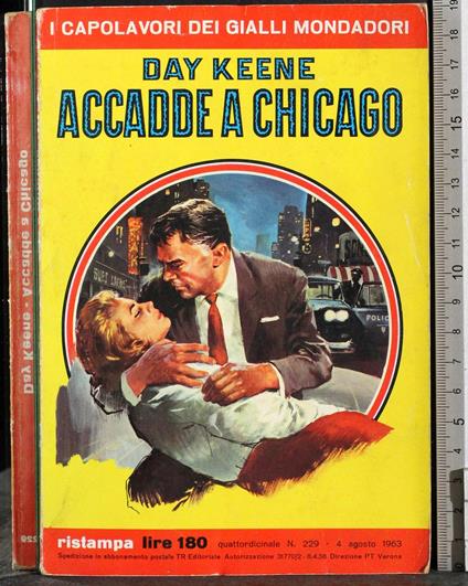 Accade a chicago - Day Keene - copertina
