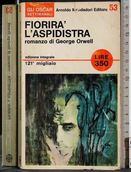 Fiorirà l'aspidistra - George Orwell - copertina