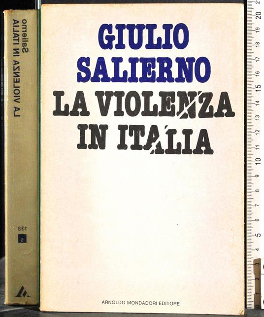 violenza in Italia - Giulio Salierno - copertina