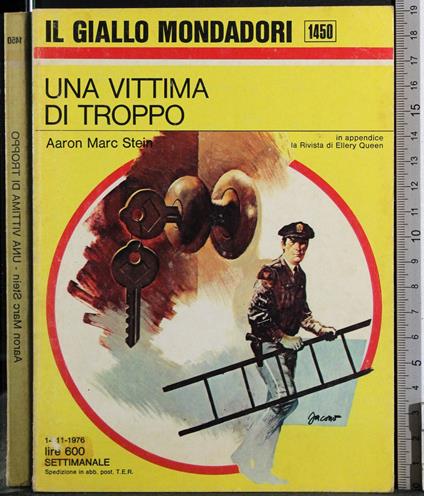 Una vittima di troppo - Stein - copertina