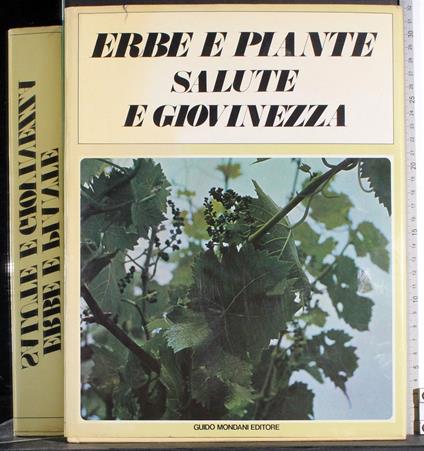 Erbe e piante salute e giovinezza - copertina