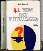 QI nuovi test d'intelligenza