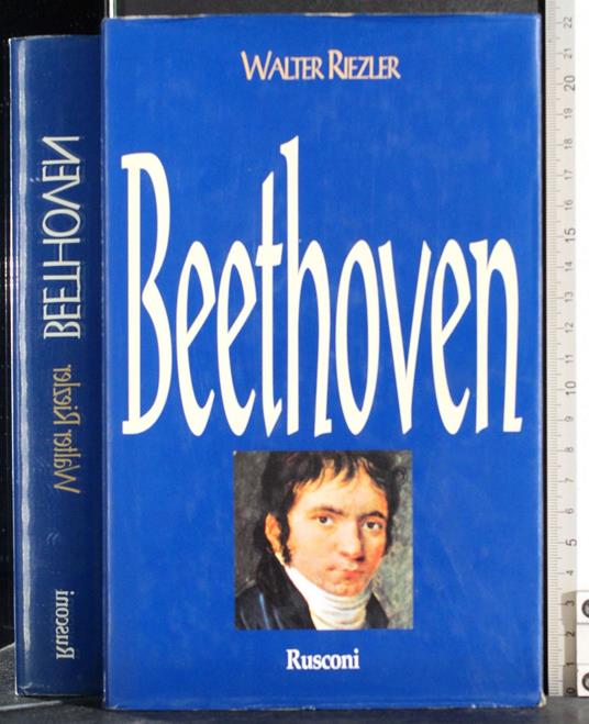 Beethoven - Walter Riezler - copertina