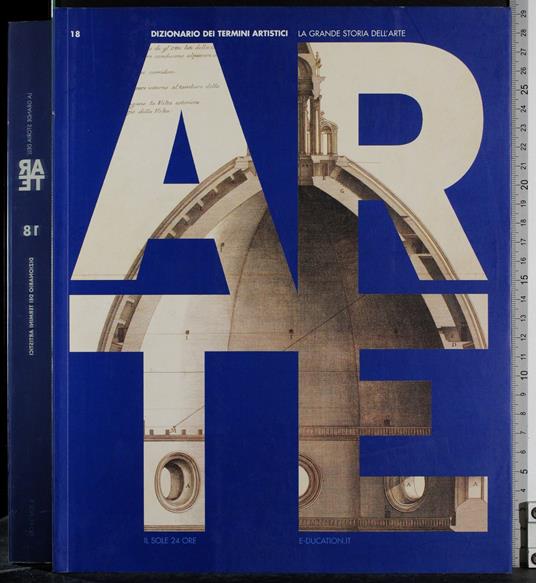 Grande storia dell'arte 18.Dizionario termini artistici - copertina