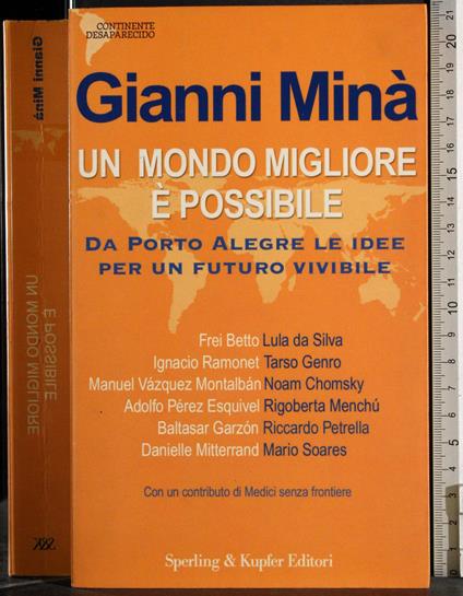 Un mondo migliore è possibile - Gianni Minà - copertina