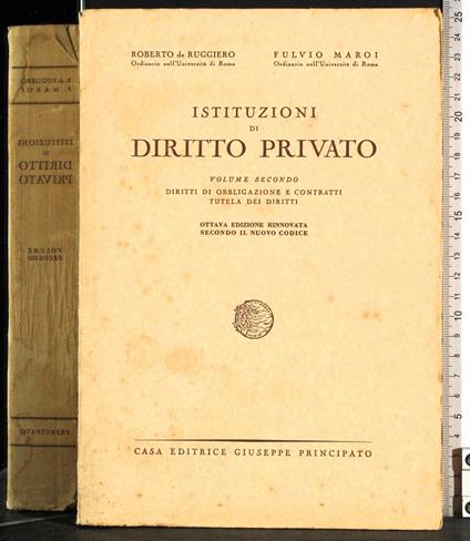 Istituzioni di Diritto Privato. Vol 2 - copertina