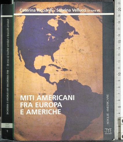 Miti Americani fra Europa e Americhe - copertina